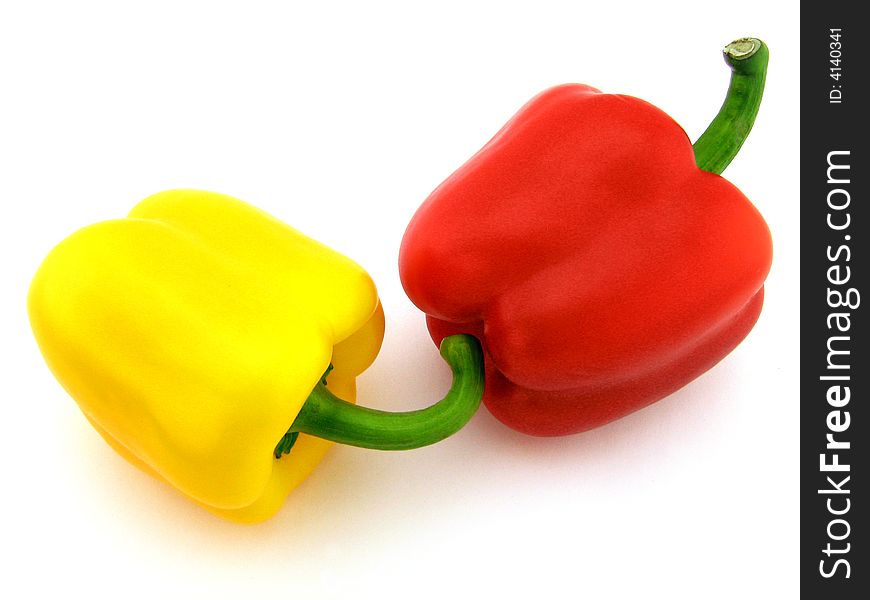 Red and Yellow pepper