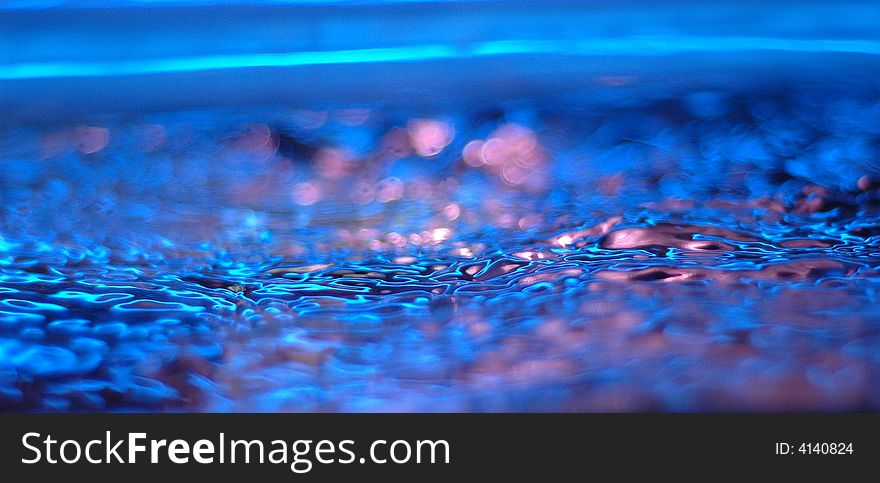 Background of a surface of water. Background of a surface of water