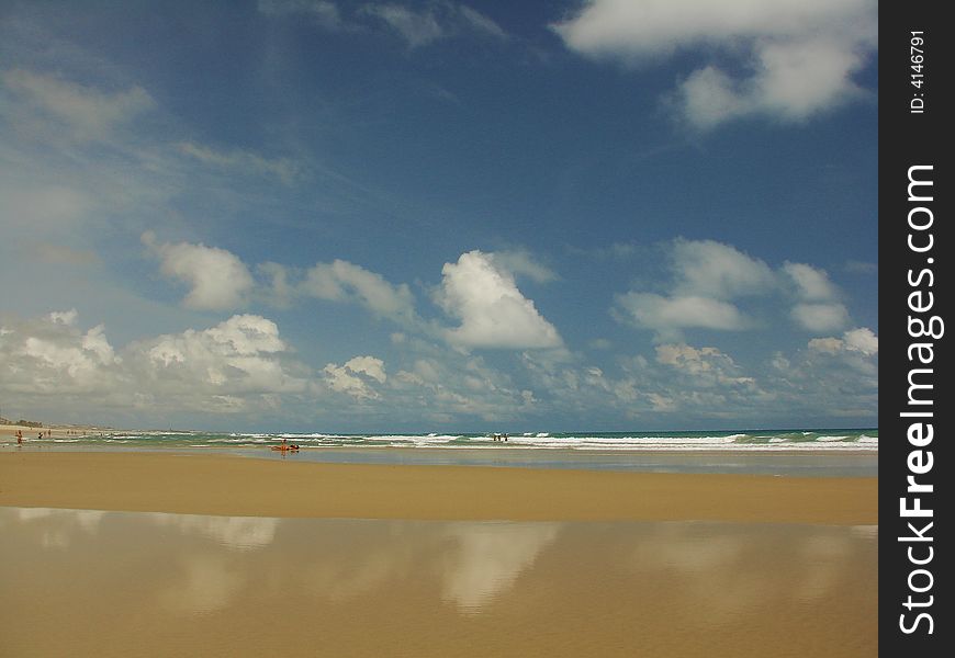Landscape of Jericoacoara Beach - Brazil