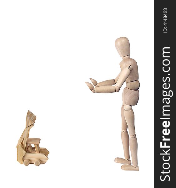 Wooden figurines