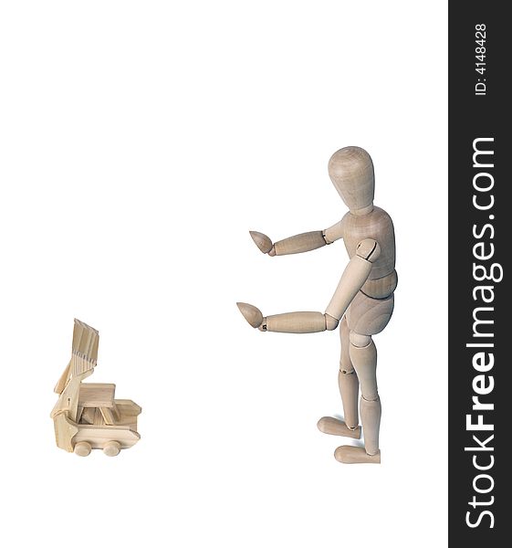 Wooden figurines