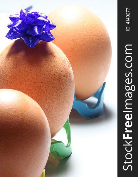 Eggs isolated on a background. Eggs isolated on a background