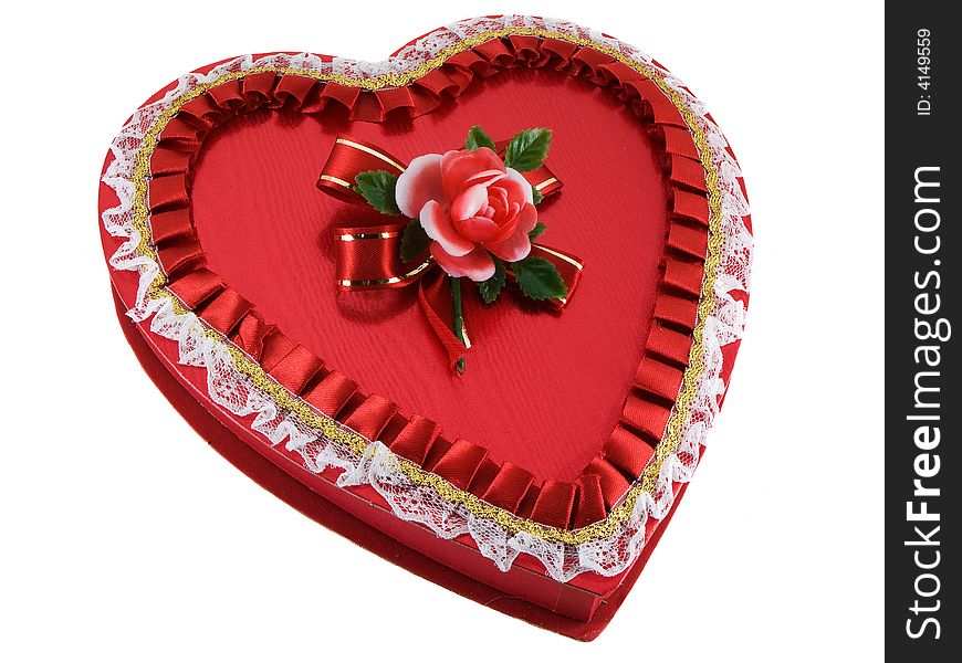 Valentines chocolates box