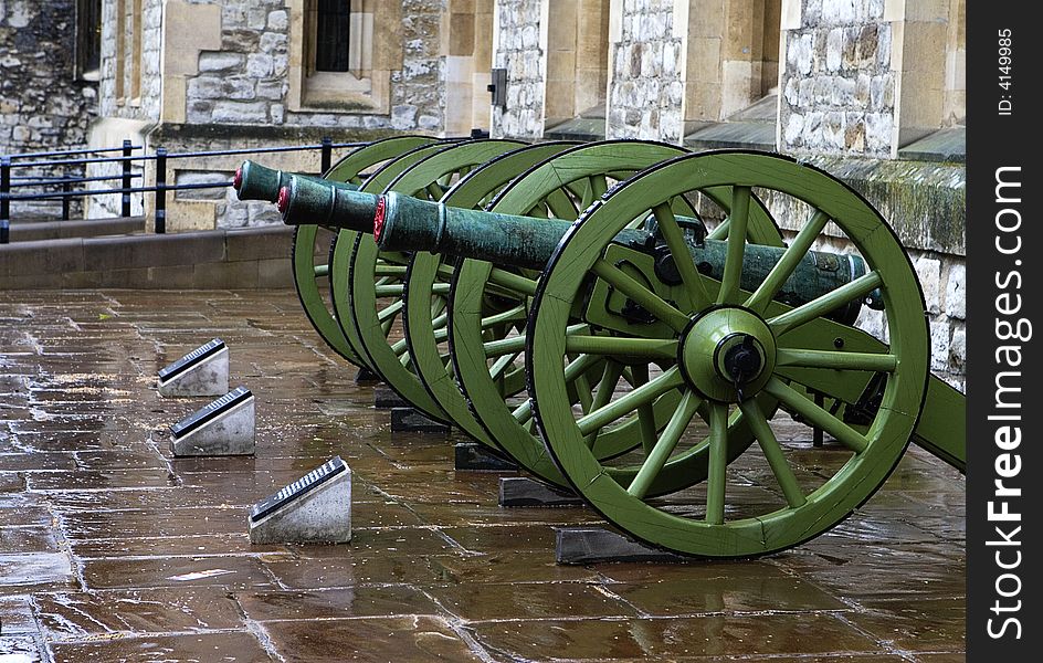 Tower of London Cannons