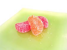 Candy Fruit Slices Royalty Free Stock Photo Candy Fruit Slices Royalty Free Stock Photo