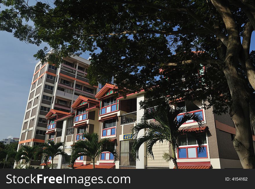 Most of Singaporeans live in Housing Develop Board flats. Most of Singaporeans live in Housing Develop Board flats