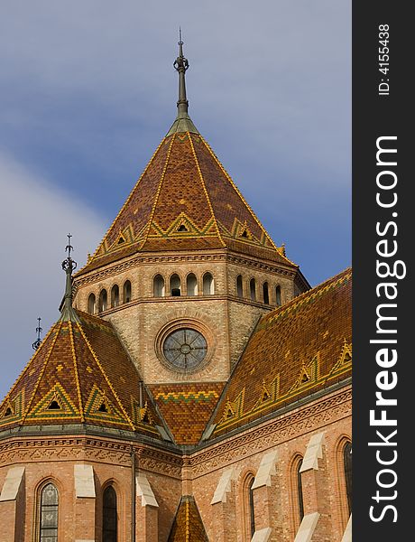 Calvinist church in Budapest, Hungary