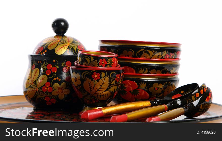 Russian National Folk wooden collection. Russian National Folk wooden collection