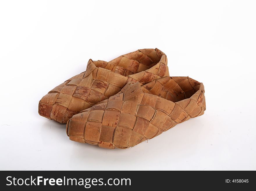Russian National Folk bast shoe