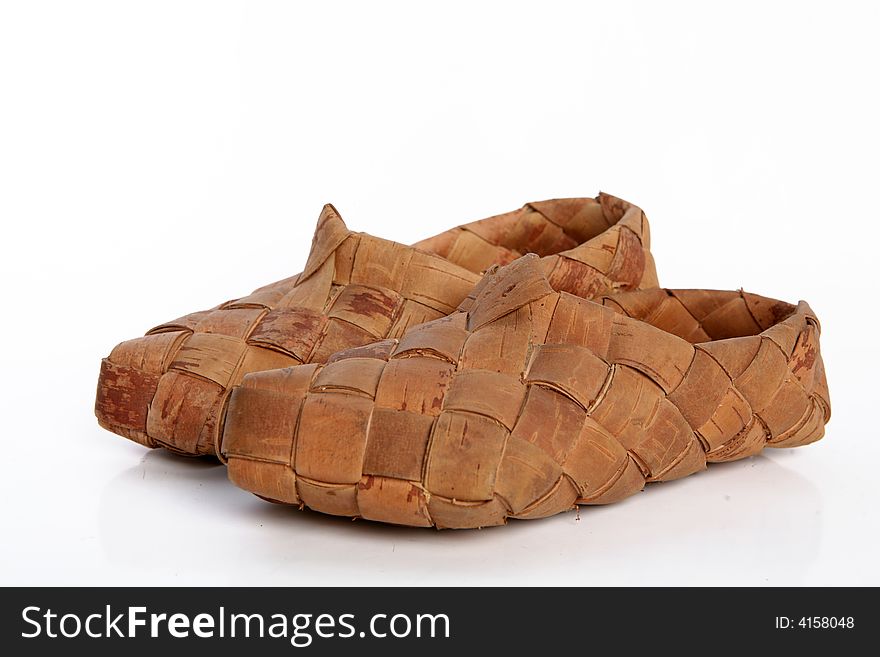 Russian National Folk bast shoe