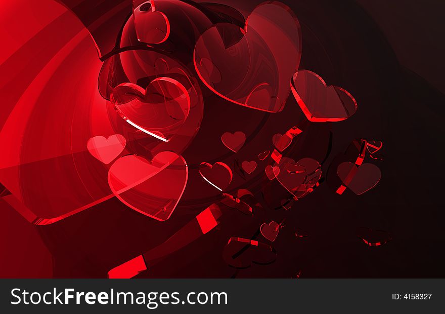 Abstract  background for valentine's day. Abstract  background for valentine's day