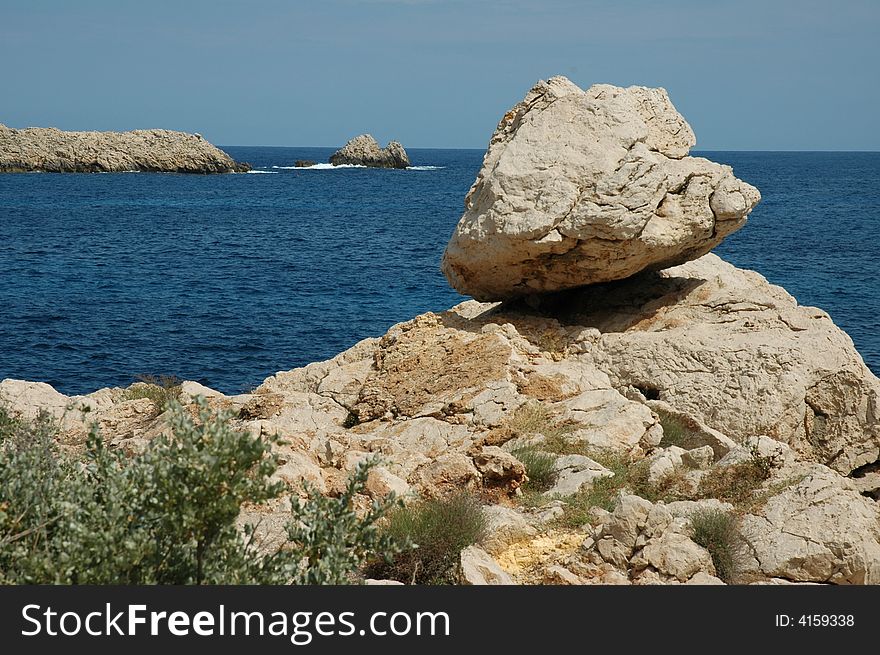 This is a bizzar rock formation of Mallorca, a  rocky  beach motive, was maked in the may last year. Is a fascination Detail of nature. Its ideal for backround and publicity. This is a bizzar rock formation of Mallorca, a  rocky  beach motive, was maked in the may last year. Is a fascination Detail of nature. Its ideal for backround and publicity.