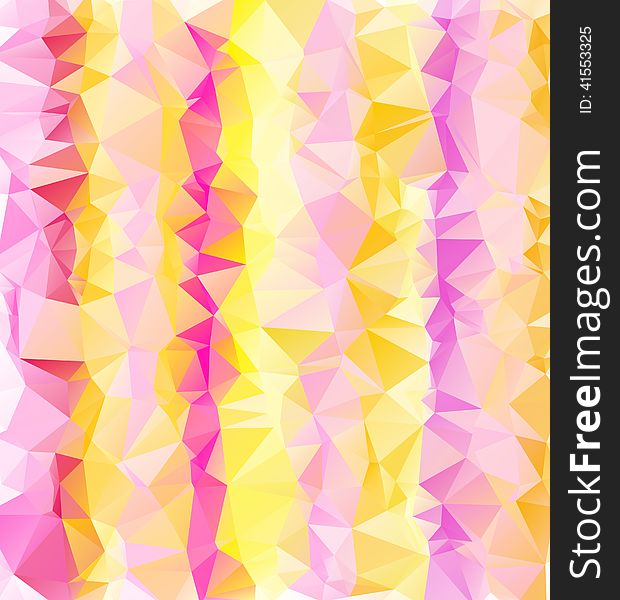 Modern Abstract Triangles Background
