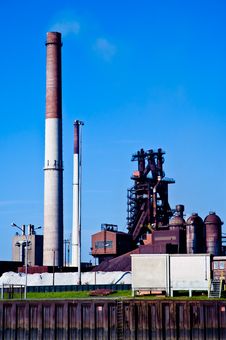 Industrial Chimney Stack Stock Photo Industrial Chimney Stack Stock Photo