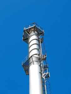 Factory Chimney Royalty Free Stock Photography