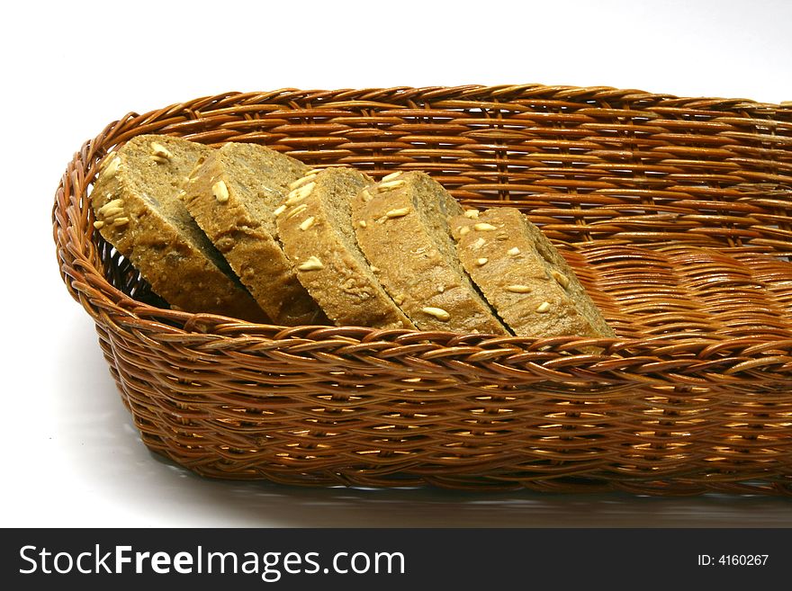 Basket with bread