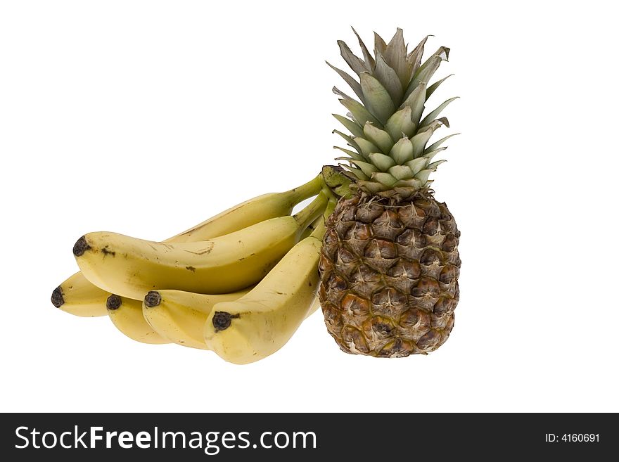 Tropical fruits isolated