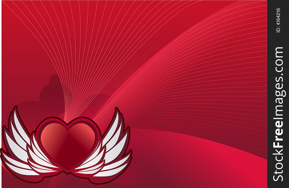 Soaring love, for your valentine. Soaring love, for your valentine