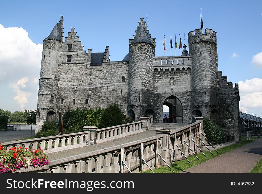 The old castle Steen in Antwerp