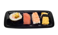 Sushi On A Plate Stock Photography Sushi On A Plate Stock Photography