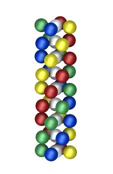 Colour Spiral Stock Image