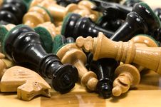 Chess Pieces Stock Photography Chess Pieces Stock Photography