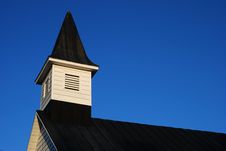Church Steeple And Roof Stock Photos