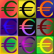 Euro Pop Royalty Free Stock Image