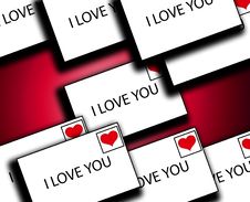 Lots Of Love Letters 2 Stock Photos