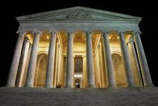 Jefferson Memorial At Night 02 Royalty Free Stock Photography Jefferson Memorial At Night 02 Royalty Free Stock Photography