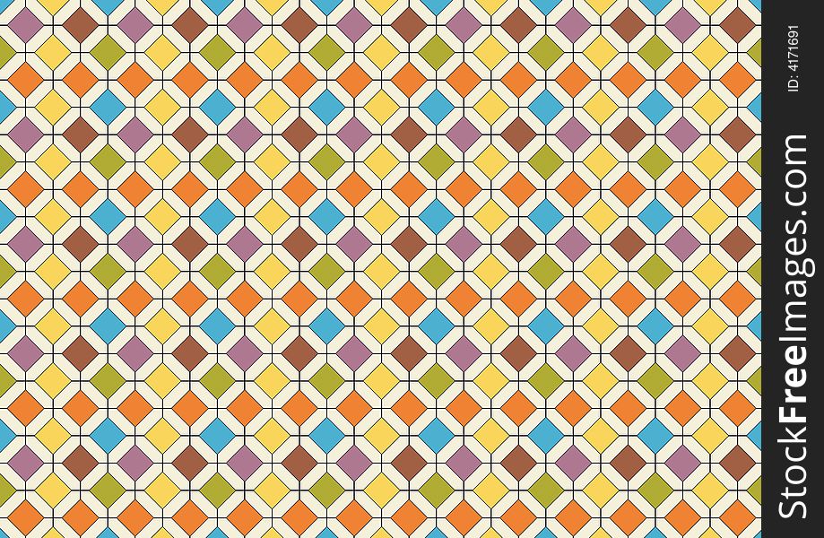 Multi color boxes pattern background