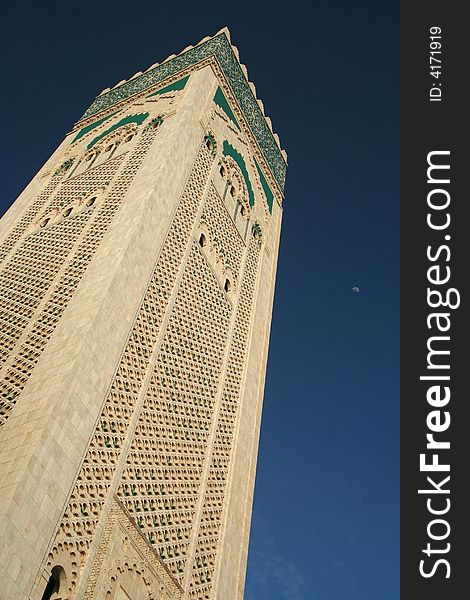 Minaret and sky