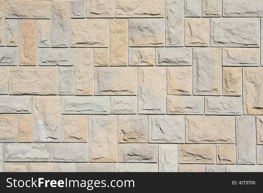 Stone in row -  texture background