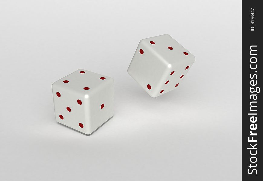 3d dices bones games lucky chance