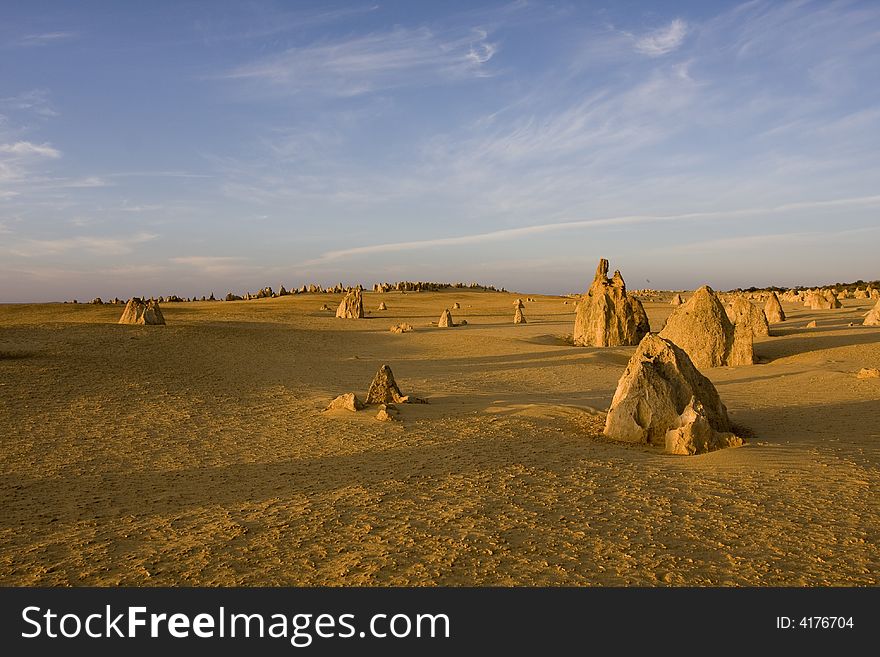 The Pinnacles in West Australia