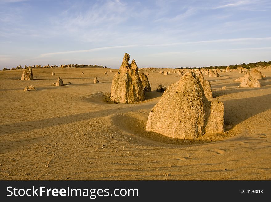 The Pinnacles in West Australia