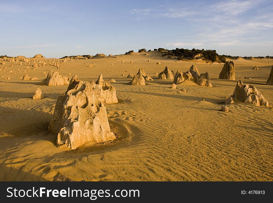 The Pinnacles in West Australia