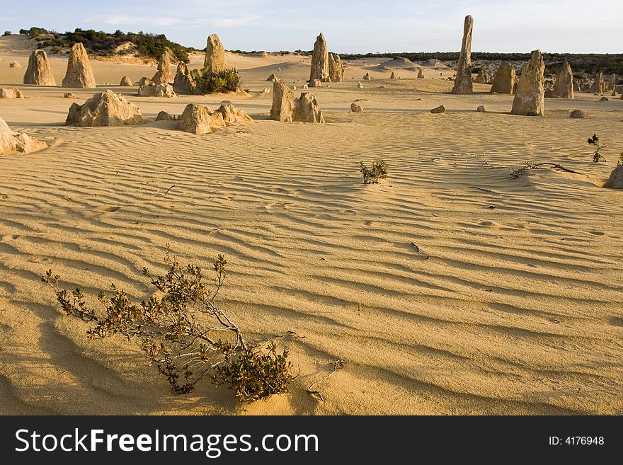 The Pinnacles in West Australia