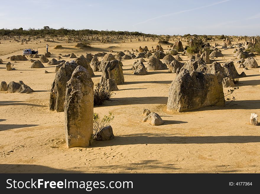 The Pinnacles in West Australia