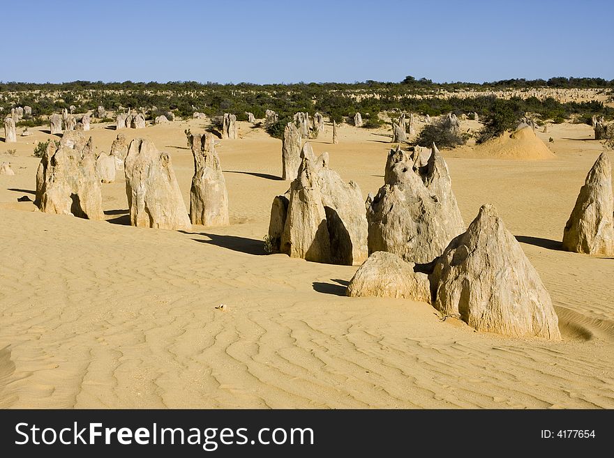 The Pinnacles in West Australia