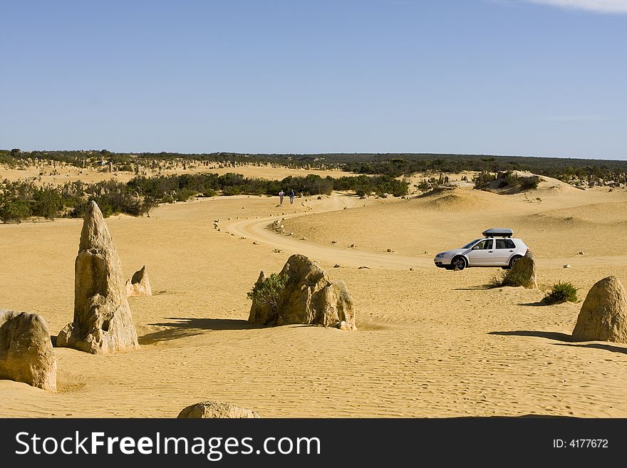 The Pinnacles in West Australia