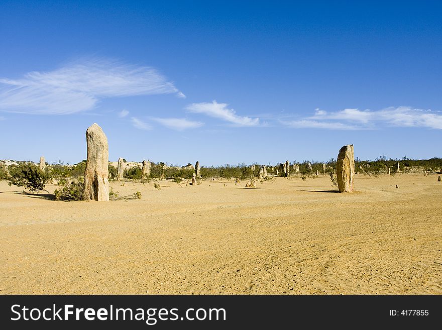 The Pinnacles in West Australia