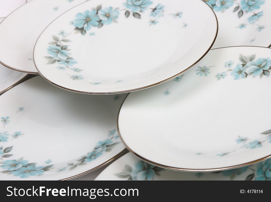 Plates with pattern, abstract food background. Plates with pattern, abstract food background