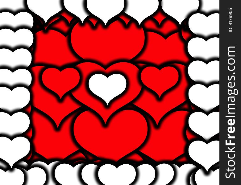 Lots Of Love Hearts 4