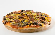Homemade Pizza Royalty Free Stock Photo Homemade Pizza Royalty Free Stock Photo