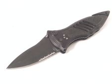 Free Black Knife Royalty Free Stock Photo - 4182735