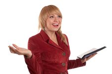 Glad Woman Stock Image Glad Woman Stock Image