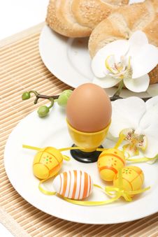 Easter Breakfast Royalty Free Stock Photography Easter Breakfast Royalty Free Stock Photography