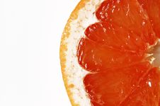 Slice Of Grapefruit Royalty Free Stock Photos Slice Of Grapefruit Royalty Free Stock Photos