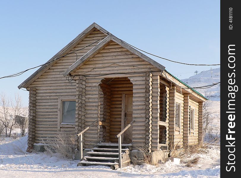 Russian Wooden  House